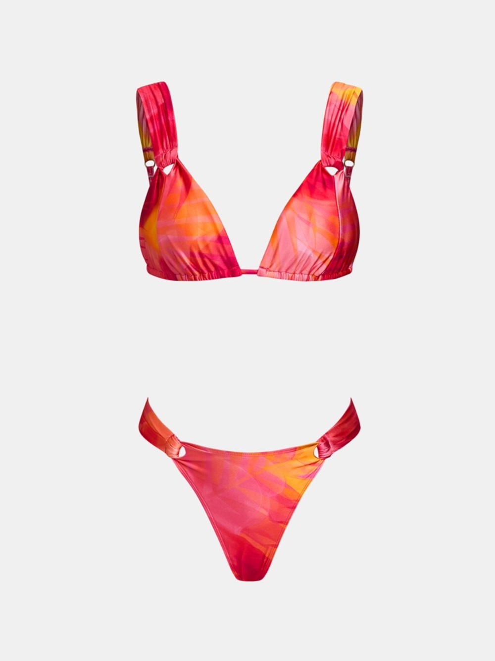NWT CUPSHE JJD Tequila Sunrise Bikini Set - Picture 6 of 16